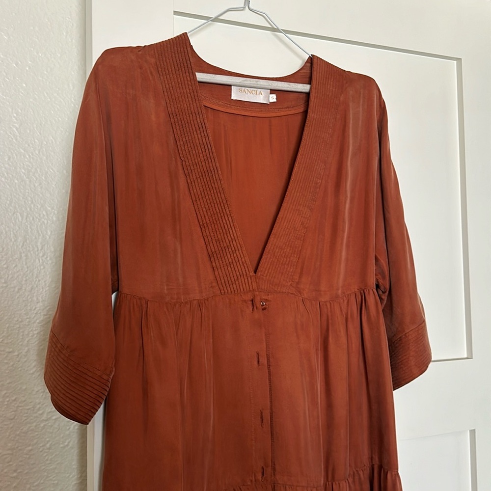 Terracotta dress